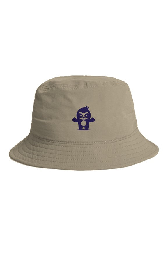 Nylon Bucket Hat SAND PURPLE PLAITOE